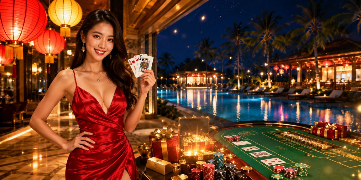 Không gian Hội An với đèn lồng gợi trải nghiệm baccarat trực tuyến